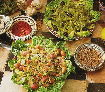 Salade de Poivrons et Tomates